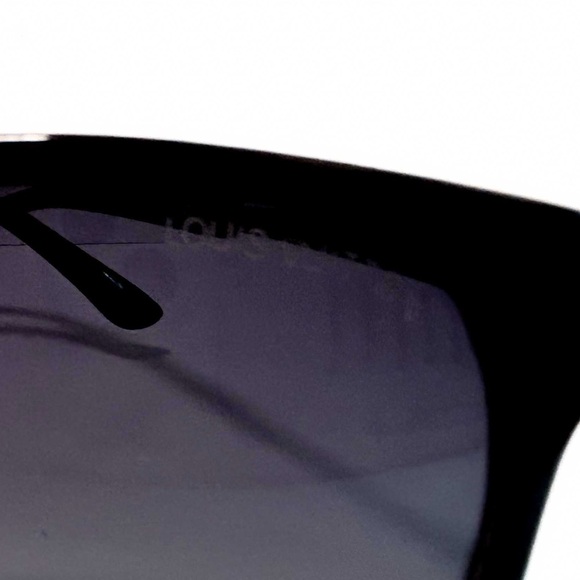 NEW - Authentic Louis Vuitton Black and Gold Cat Eye Sunglasses - Picture 4 of 6
